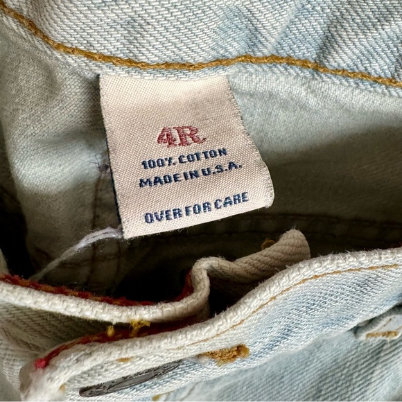 Abercrombie Fitch Vintage Y2K 90s Low Rise Jeans 4 6 8 R Bootcut Denim Hollister - Picture 8 of 15